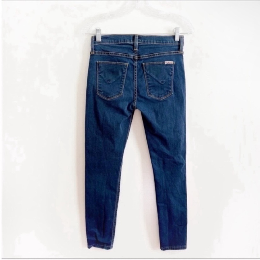 Hudson Nico jeans blue mid rise super skinny ankle denim Carlton wash - Picture 7 of 7